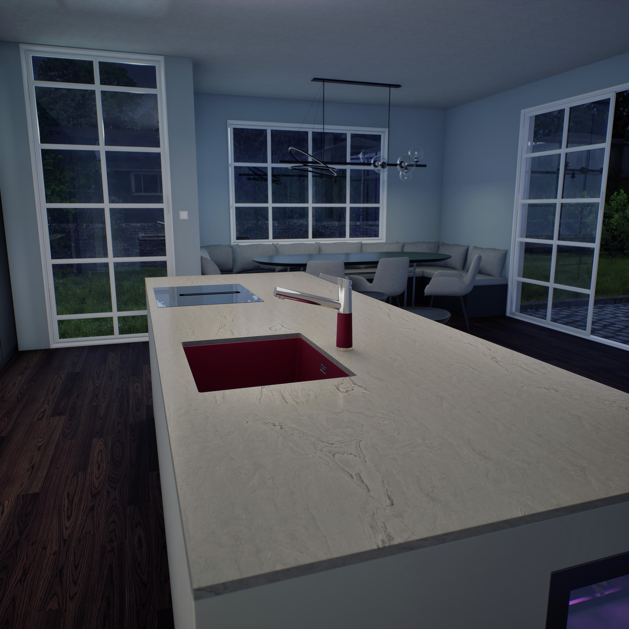 Dřez FORMHAUS D-100LS NERO